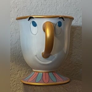 Disney’s Classic Beauty And The Beast Coffee Mug Chip Cup Disney Parks NEW